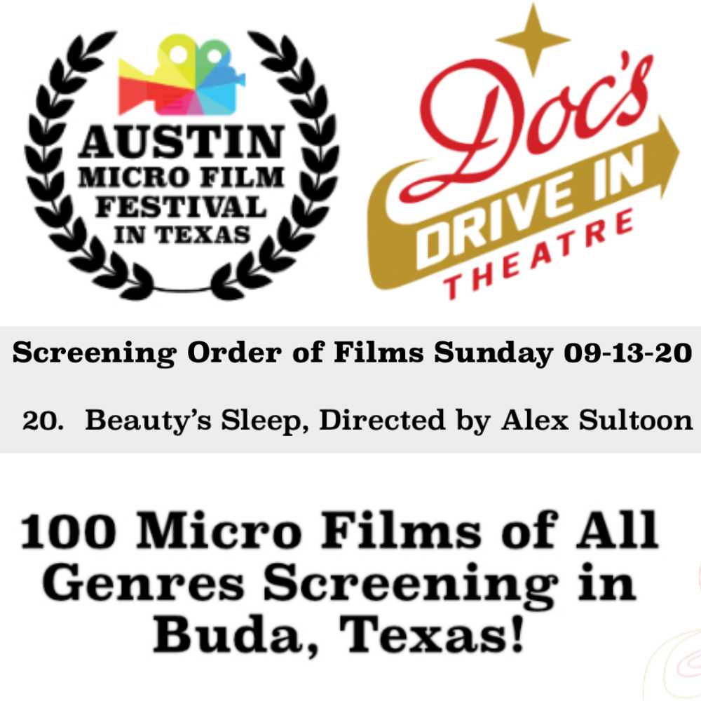 Austin Micro Short Film Festival Screening of Beautys Sleep