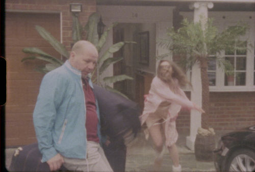 Roni hurling bag at Nigel