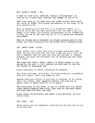 Swings & Roundabouts Screenplay
